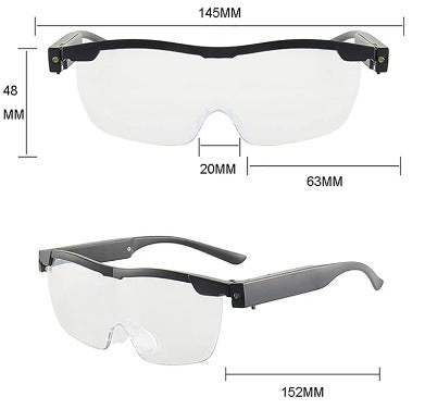 SuperVista™ – Gafas LED con aumento
