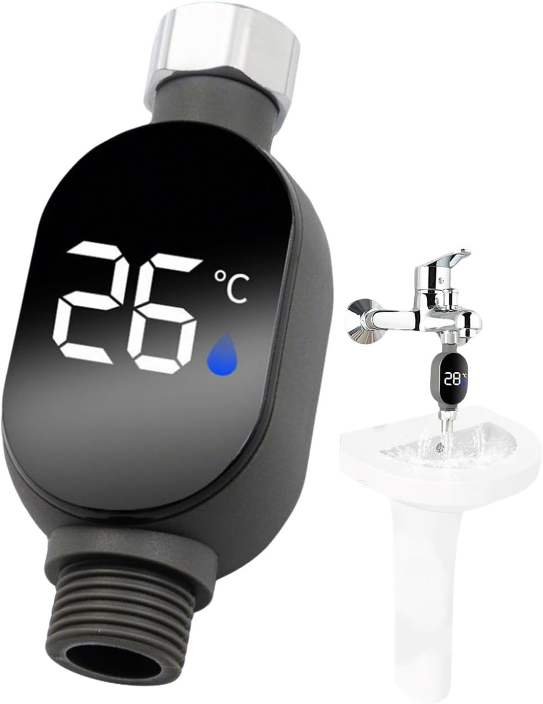 Temper™ — Medidor de Temperatura del Agua con Pantalla LED